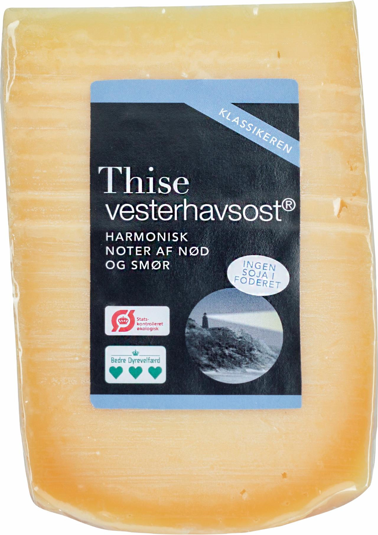 Thise Vesterhavsost. Hård modnet ost 48+/32% 250g