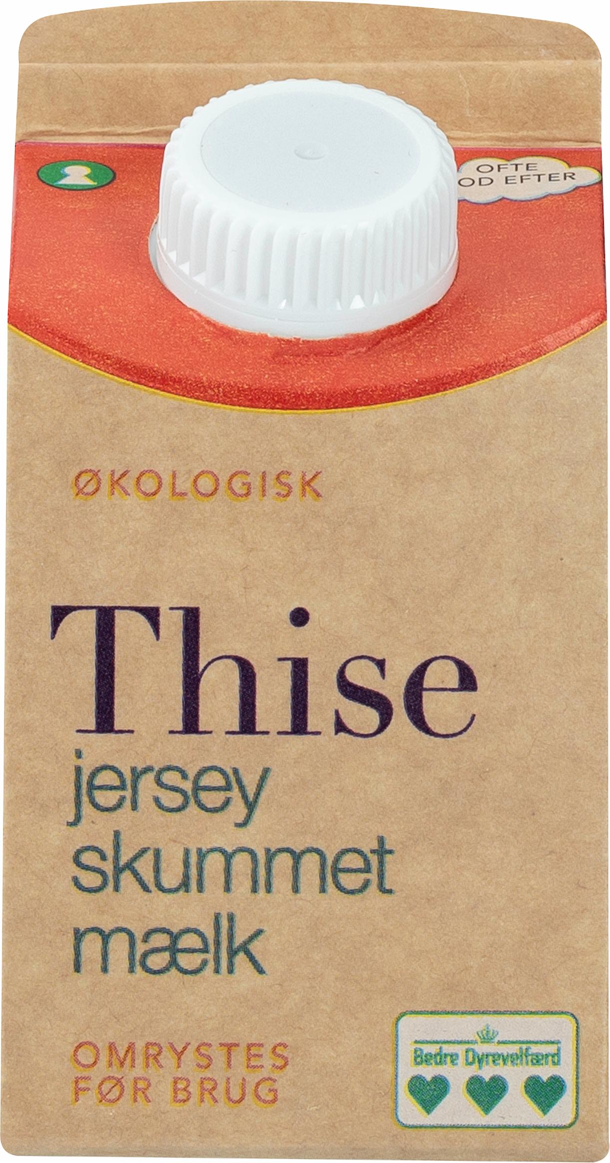Thise Skummetmælk Jersey 0,1%, Skolemælk 250 ml