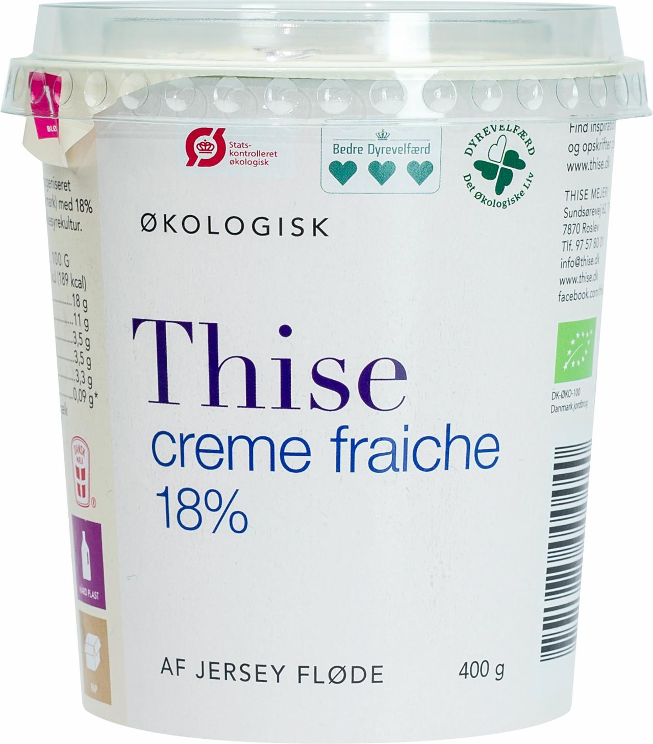Thise Creme Fraiche 18% 400g