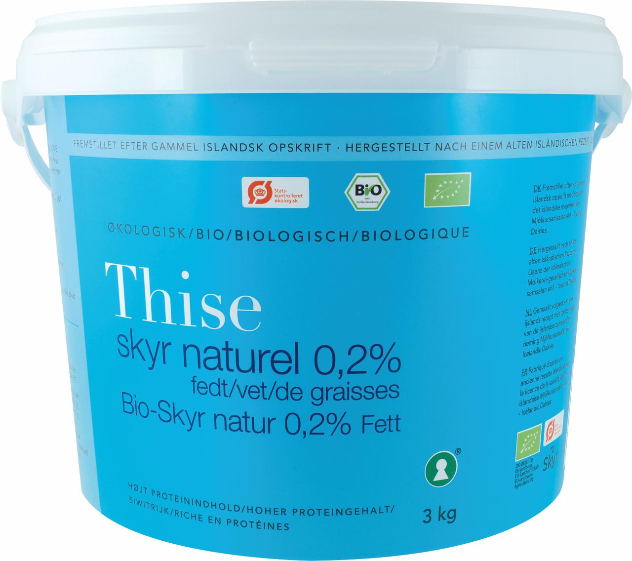 Thise Skyr Naturel 0,2% 3kg